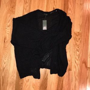 NWT Wild Fable M/L Black Cardigan